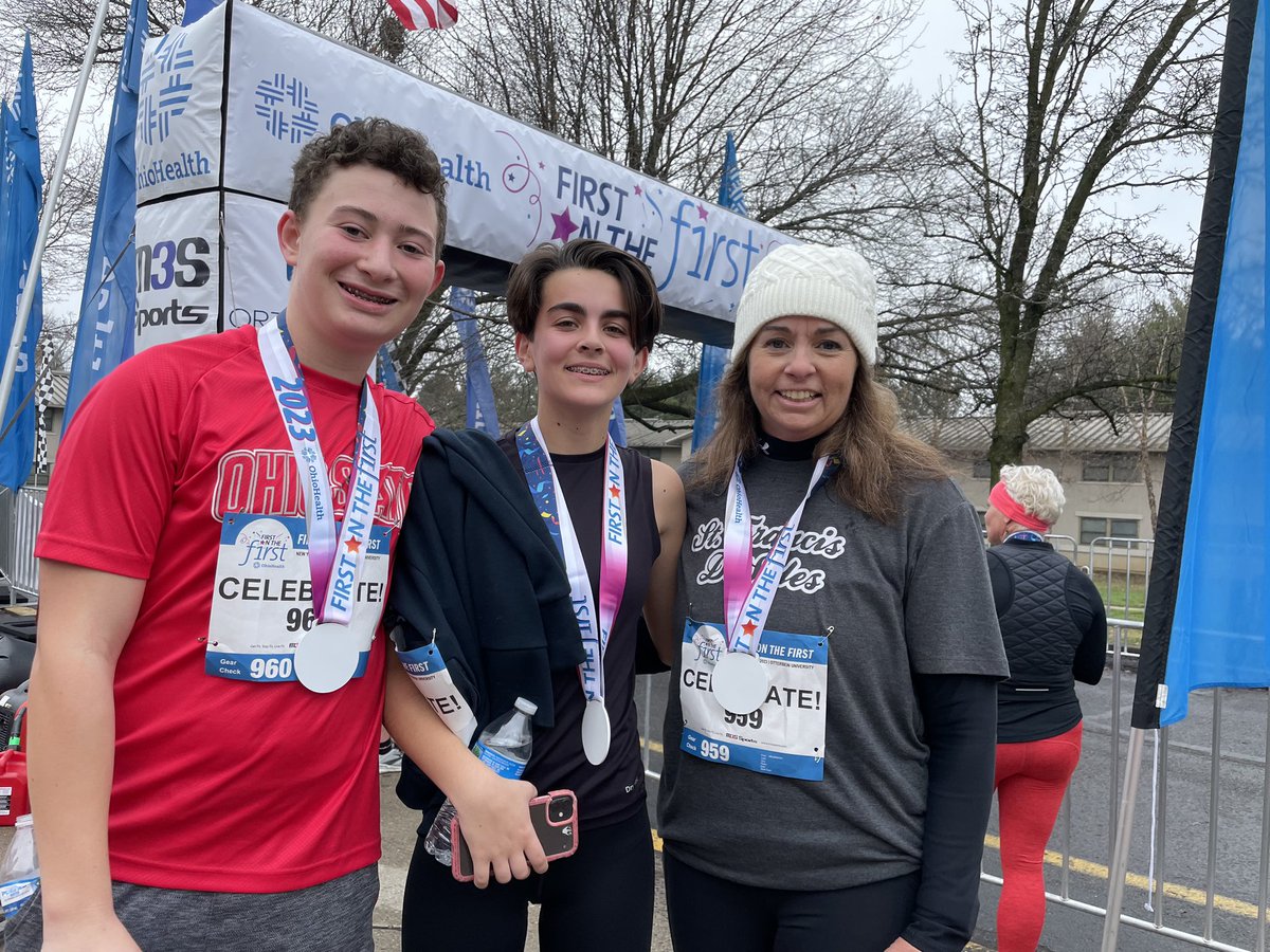 M3SSports's tweet photo. A big thank you to everyone that came out to the @OhioHealth First on the First 5k! 

We hope you all have a happy and healthy 2023! 

#FirstOnTheFirst https://t.co/Dl0LYoYRNj