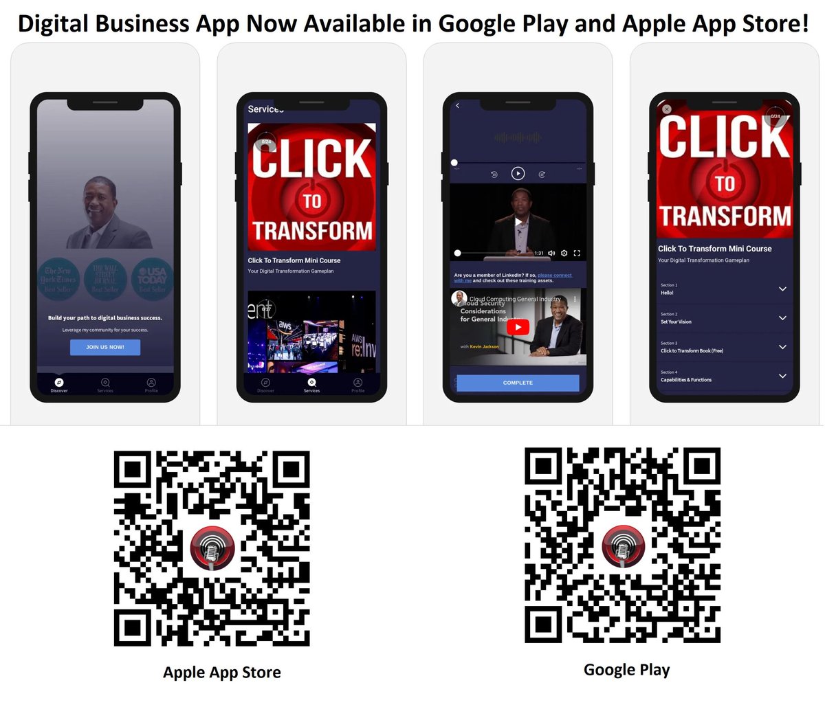 Kevin_Jackson's tweet image. I was inspired by the opportunity to build a collaborative and useful community of business technologists.  Free download.
Google Play: soc.gcglobalnet.com/App_Google
Apple App Store: soc.gcglobalnet.com/Apple_App 
#DigitalTransX #DigitalTransformers #DigitalTransformation