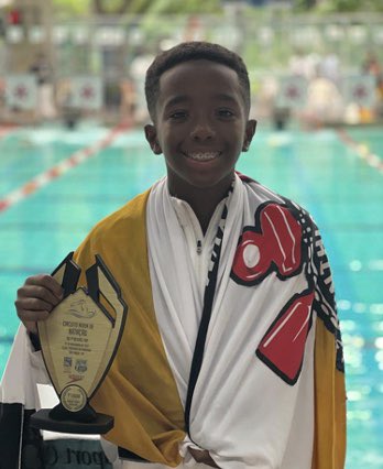 timebrasil's tweet photo. Francisco, 10 anos, é morador de Itaquera (Zona Leste de São Paulo).

Ele acaba de participar da entrega da faixa presidencial a @LulaOficial.

E é nadador da categoria mirim do @Corinthians 🏊🏿‍♂️ https://t.co/k7CSq73iCW