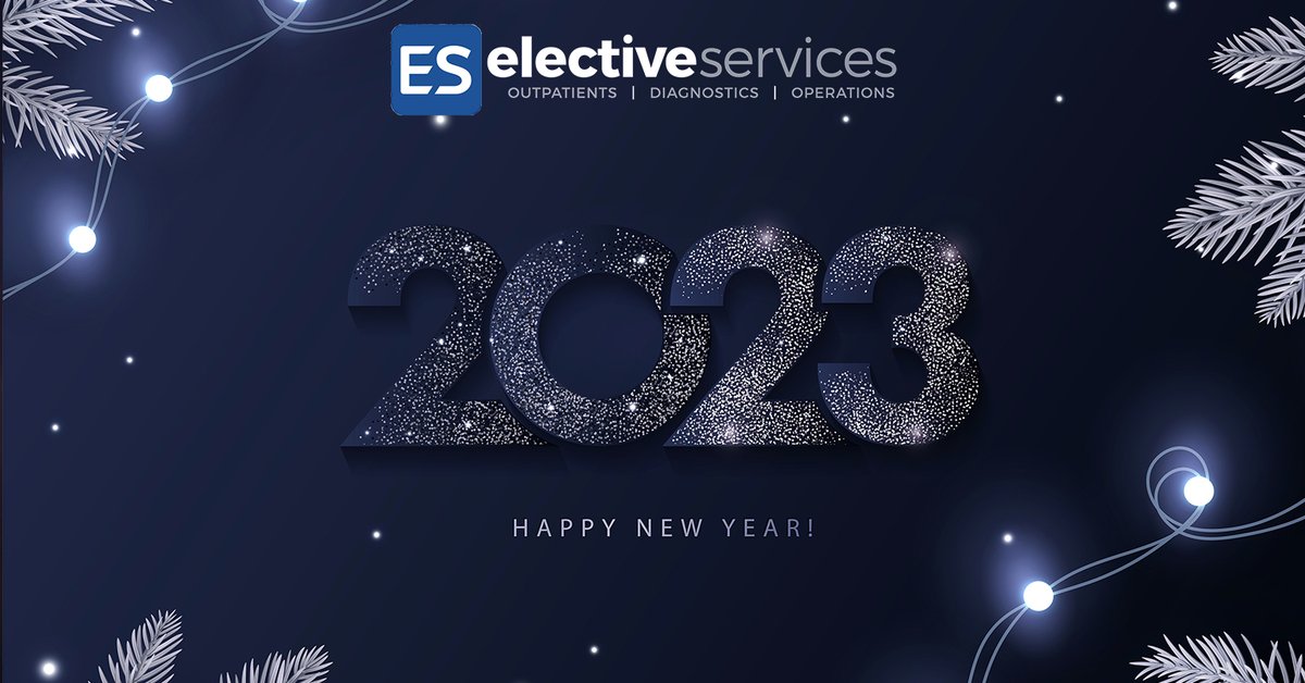 Wishing everyone a wonderful #newyear 2023. #nhs #insourcing #electiveservices