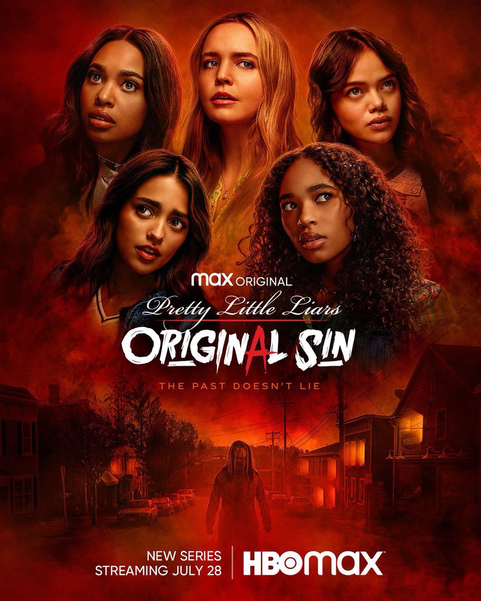 PLLnoBR's tweet photo. Pretty Little Liars: Original Sin foi a 5° série mais vista mundialmente na HBO Max em 2022. https://t.co/vSefYIUZkl