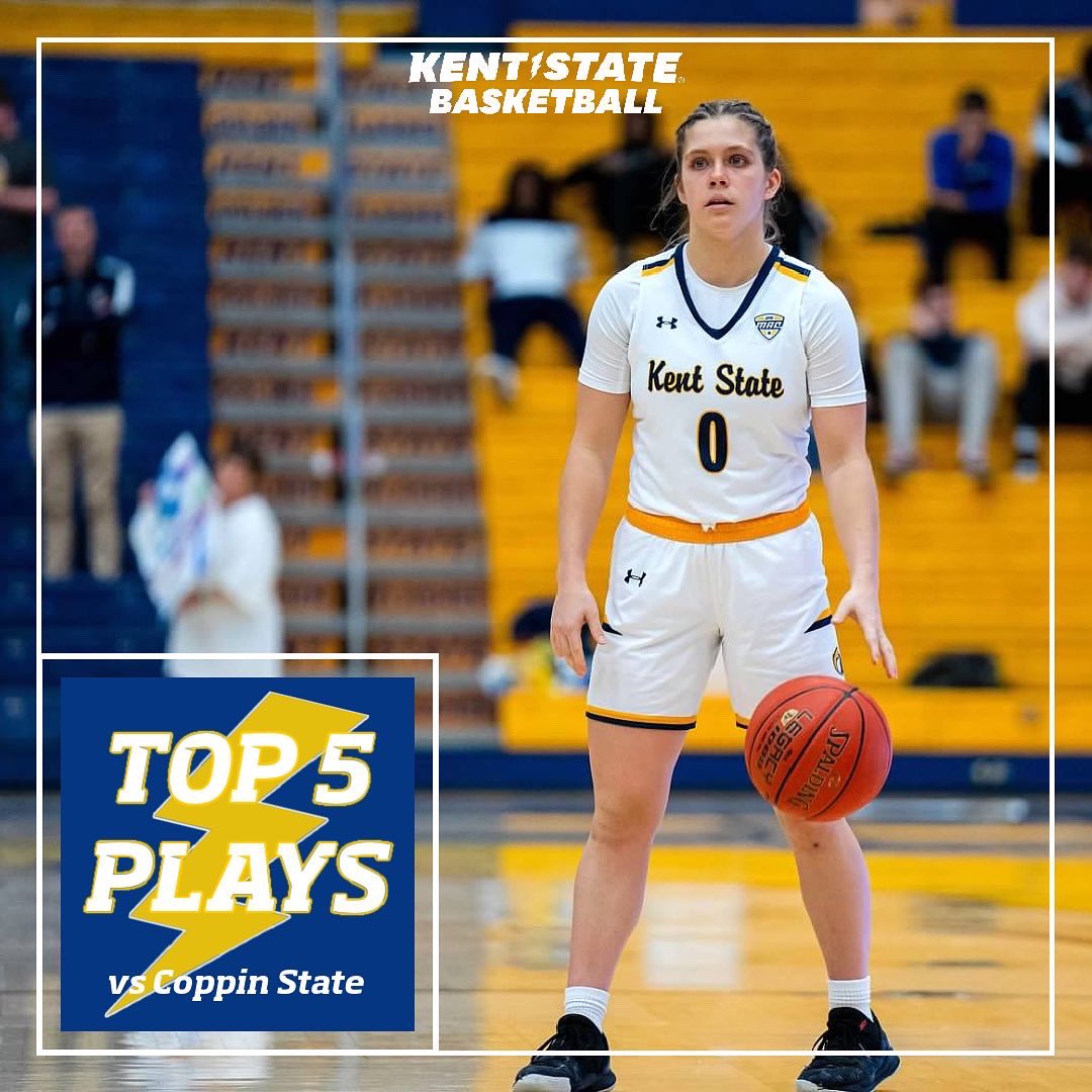 KentStWBB's tweet photo. Soared past the Eagles in OT! Take a look at the top 5 plays of the game! 

#GoFlashes⚡️ https://t.co/i34N71m5rs