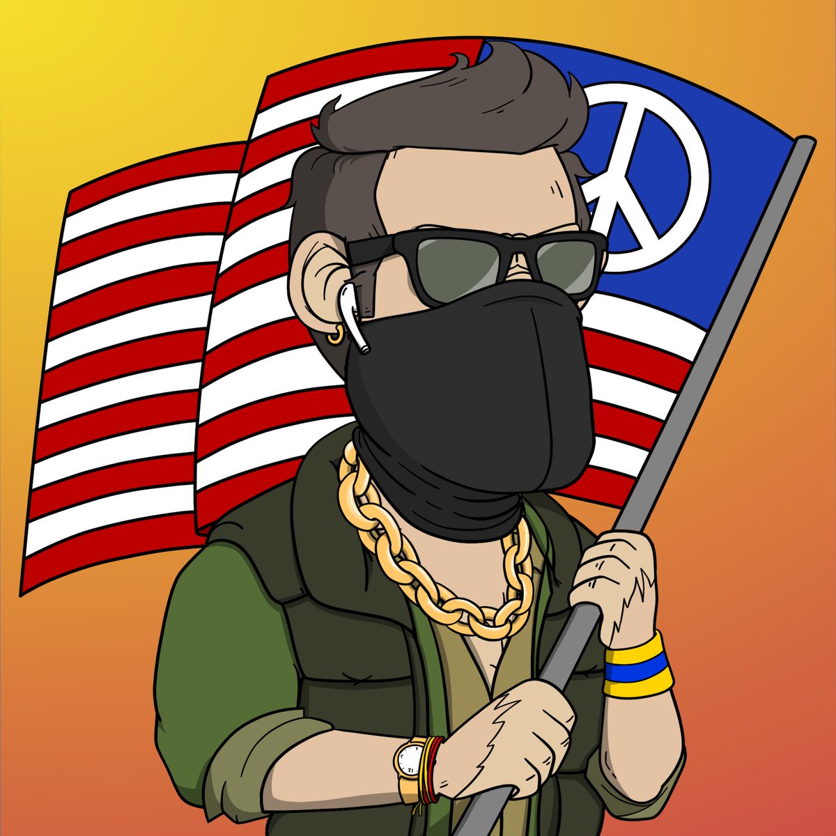 MyApeArmy's tweet photo. PLEASE - PEACE NOW 2023!
APΞ Army! Mint coming soon!
#NFTGiveaways #NFTCommunity #nfts #nftcollector #NFTartists #BAYC #BoredApe #BoredApeYachtClub #APENFT #mfers #NFTdrop #oxapes #MAYC #tezos #EthereumNFTs #Solana #Whitelist #LAYC #BAKC #ATSNFT #SBF_FTX #PolygonNFT #AI #Peace https://t.co/9Z16500HBY