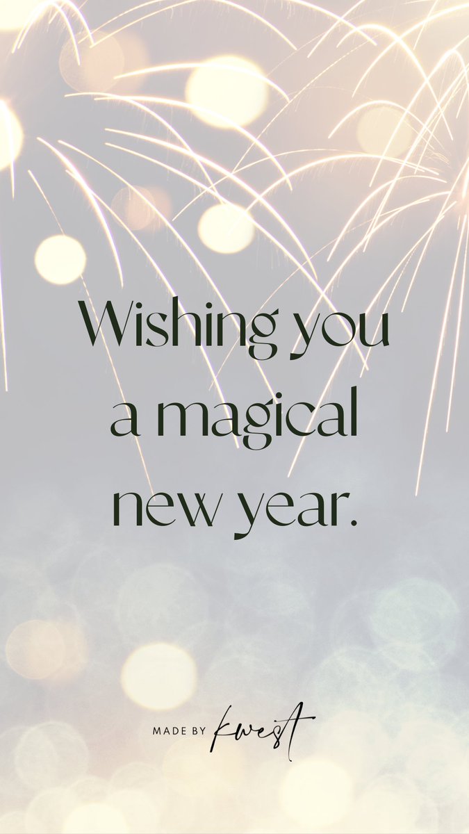 bykwest's tweet photo. Happy New Year! ✨ https://t.co/ktM3b4Zyzc