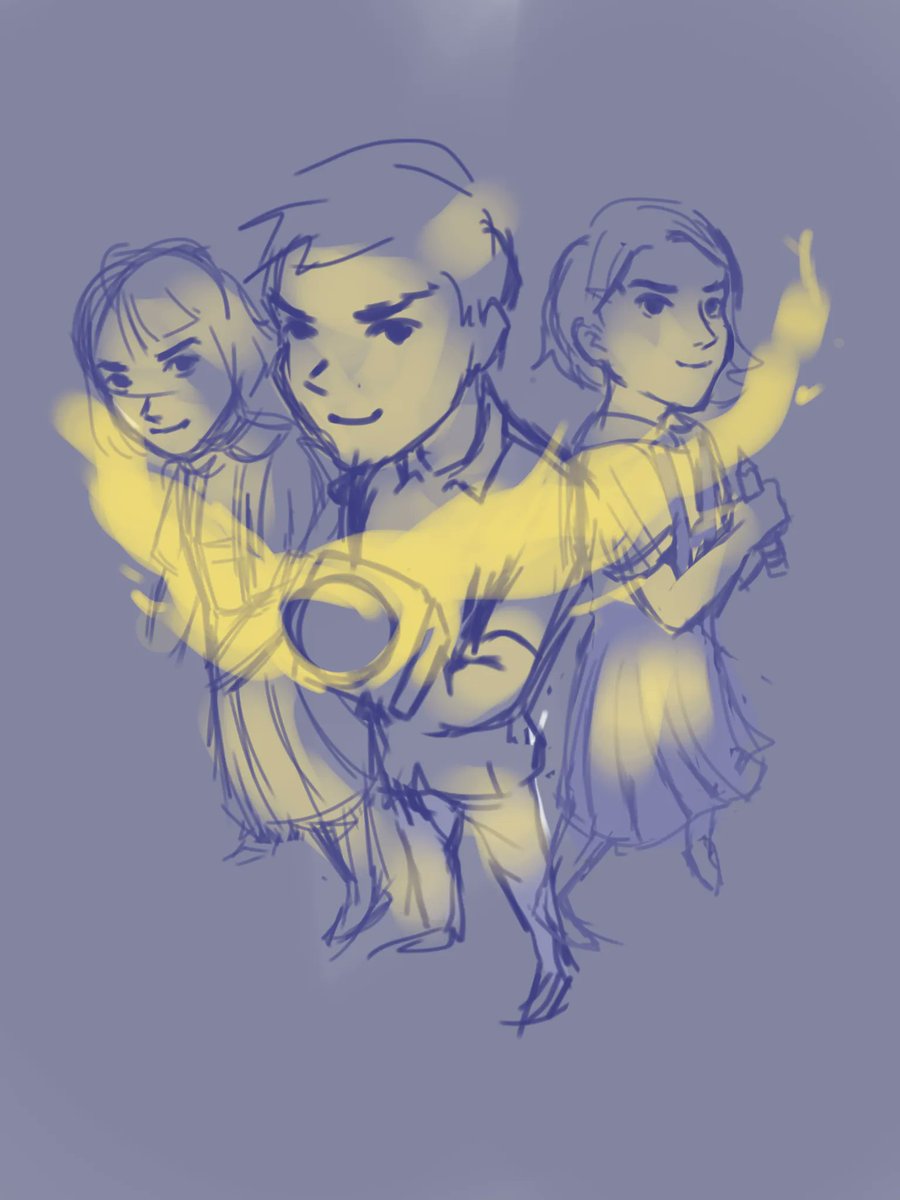bikaell's tweet photo. let me share cute sketches for my school's pub https://t.co/AwDdVahBn2
