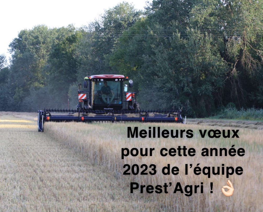 Très bonne année 2023 ! 🌾