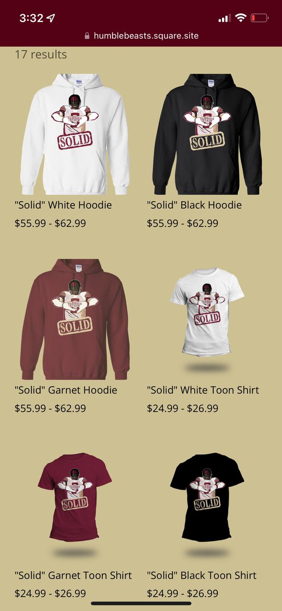 New merch out now!!! Go get you some!!!! Go Noles!!!!