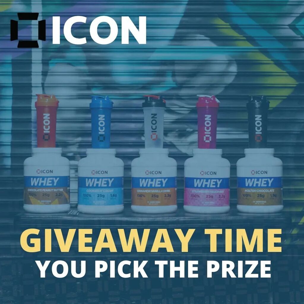 #NEWYEARGIVEAWAY🥳 - We know a lot of you will have made a health and fitness based new years resolution ready for the New Year, so that's why we are running a giveaway where you choose the prize that will help you hit your goal!

To Enter Simply:

❤️ Like the post
👥 Tag a fr…