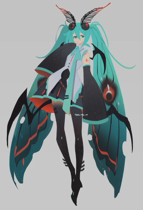 happy new years everyone <3 I hope I can draw more mikus this year 
