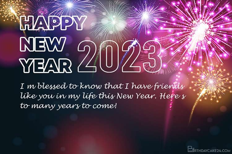 happy new year 2023. wish everyone the best