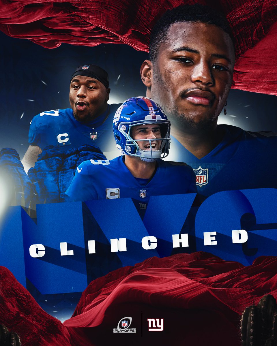 NFL on Twitter "Big Blue is in the NFLPlayoffs for the first time