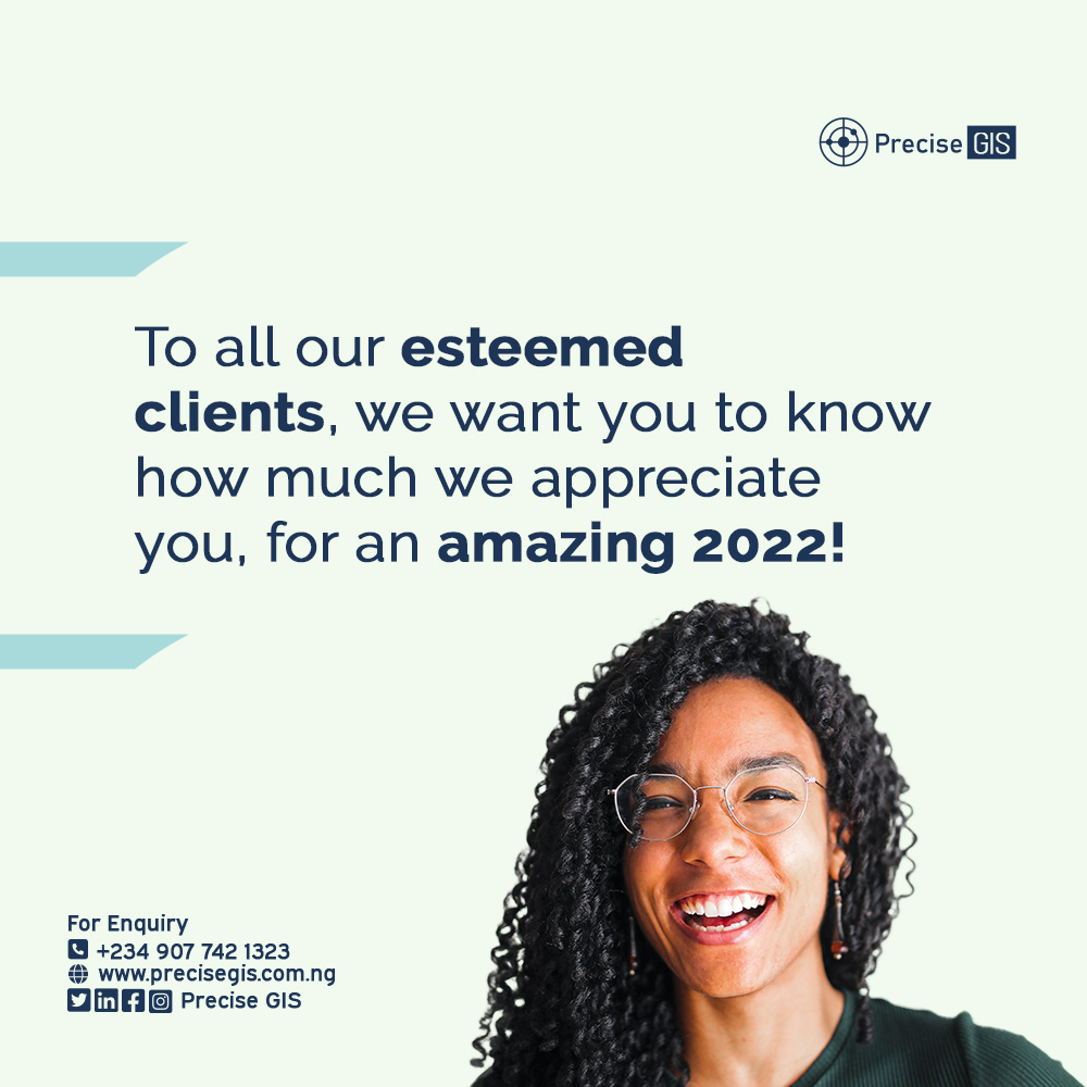 precisegis's tweet image. We value your important role in making this year a huge success.
Thank you for making year 2022 an amazing one.
#thankyouforchoosingus #precisegis #clientappreciation #gis #softwaredevelopment #digital