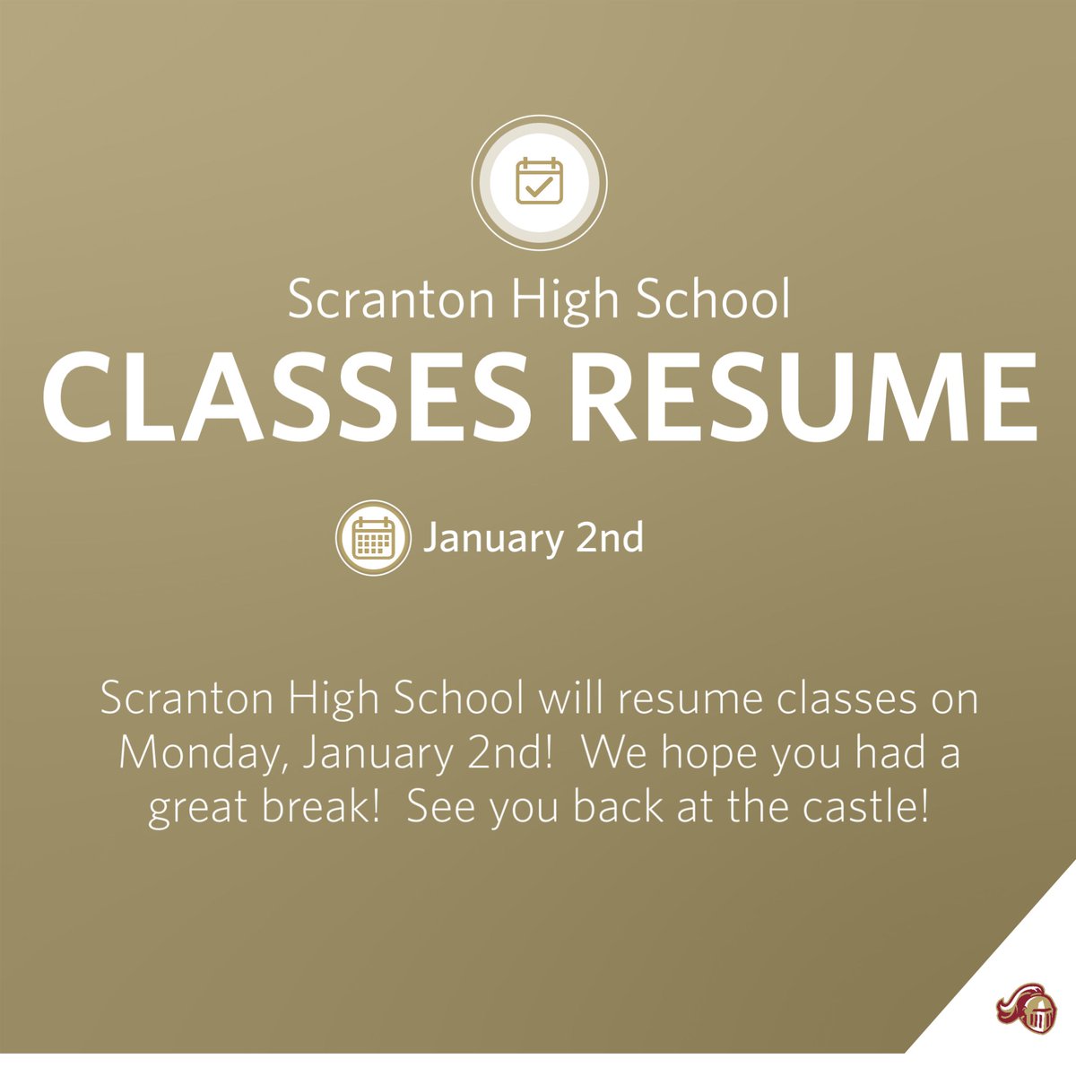 Scranton High School tweet media