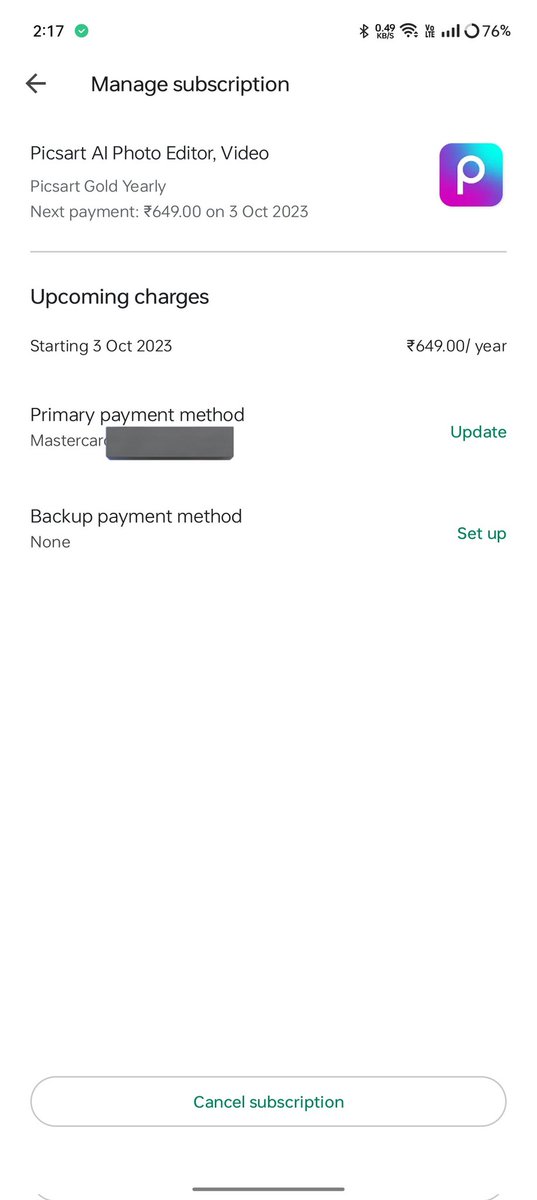 ashishnayakone's tweet photo. What the hell happened @Picsart ... I was paid this service but still your app appear in Ads ... Device #realme10ProSeries5G #RelameUI4 ๐
https://t.co/Nazg2fT6vn