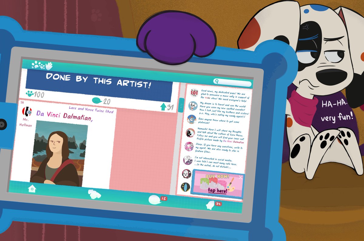 sr_dosxx's tweet photo. Traditionally, I had a lot of work before the new year. I'm very tired for activity, but I can offer you this old drawing. I lost the desire to finish it in due time after the deterioration of the political situation in my country

"Da Vinci's Twitter"
#Save101DalmatianStreet https://t.co/zbfRhA3myi