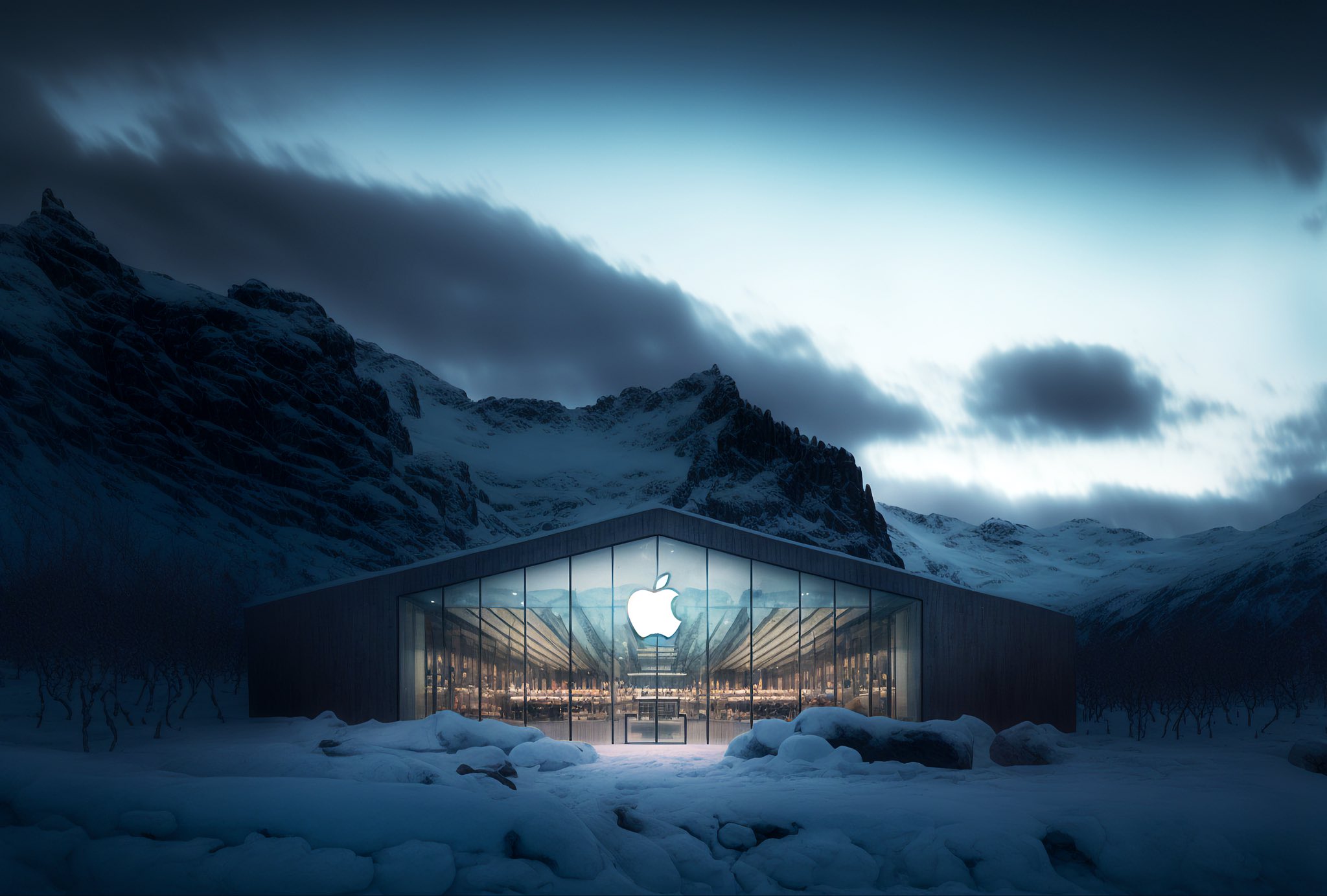 Basic Apple Guy on X: Apple Stores in Remote Locales: Apple