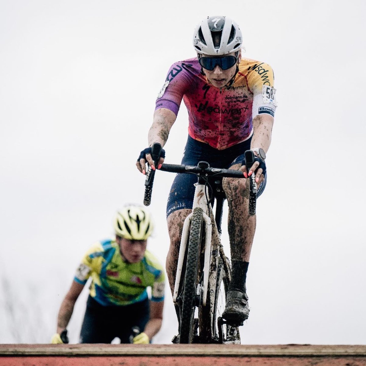 Debut day ✨ @lorenawiebes made her debut for Team SD Worx in the GP Sven Nys today. 🔥 She rode in our training kit. The CX was a good preparation for the upcoming season, Lorena finished 36th. Next up: team training camp in 🇪🇸 Let’s go! 🦄 📸 @billy_lebelge
