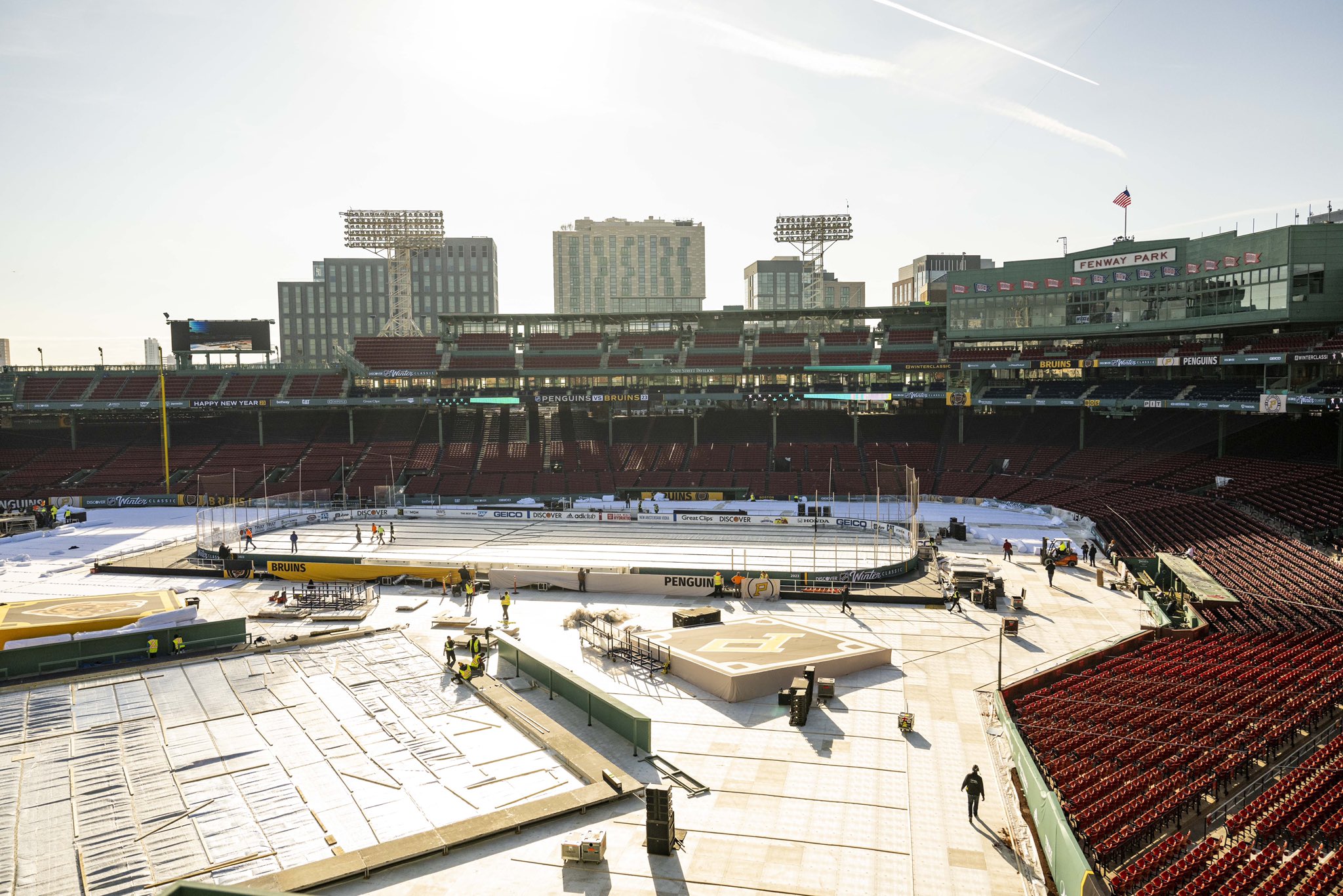 Winter Classic at Fenway Park coming into focus