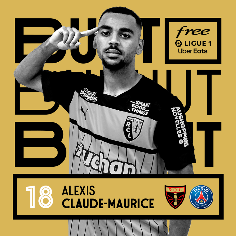 RCLens's tweet photo. 48' (3-1)

⚽️ Le troisième est là !!! D'une talonnade astucieuse livrée dans la surface, @LoisOpenda sert Alexis Claude-Maurice plein axe et le numéro 18 ajuste parfaitement sa frappe pour transpercer les filets !!

But à voir gratuitement sur l'appli @FreeLigue1 👇

#RCLPSG