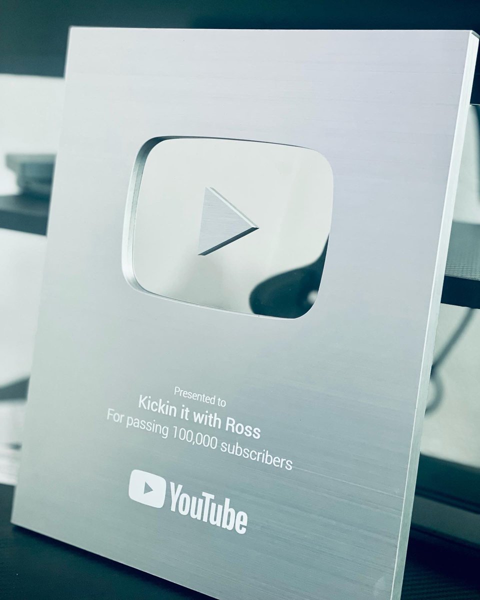 This was the perfect way to start 2023 😌 I just received my 100k subscriber play button 😱 I am so very thankful for all the love and support y’all have shown me over the years 😌 #Roadto150k #KickinitwithRoss #blackyoutubers #youtuber
