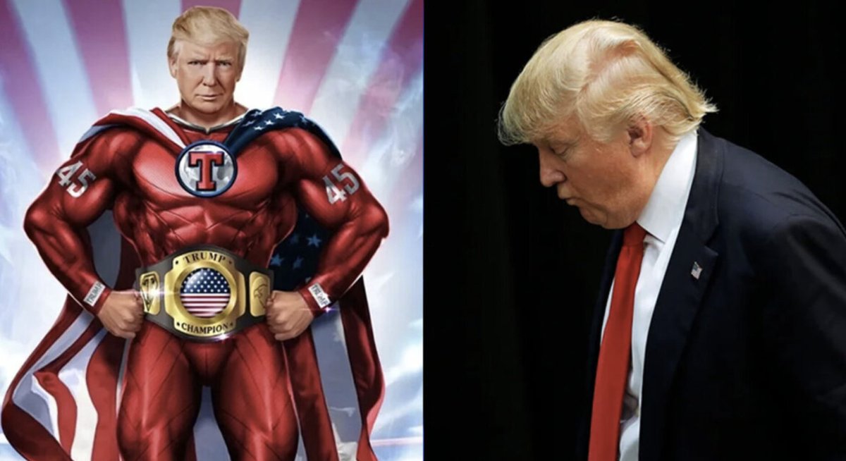 GrandpaSnarky's tweet photo. Trump’s Pitiful NFT Trading Cards Have Lost the Vast Majority of Their Value in Just One Week https://t.co/WB0FNnjwcP via @NicoleJames https://t.co/f2DxKx43C0