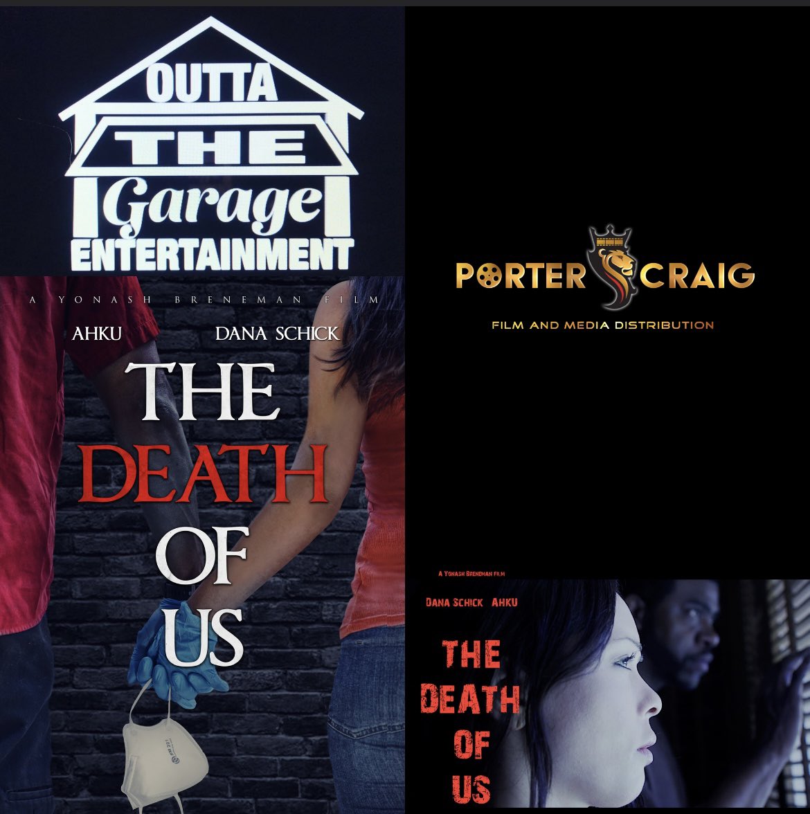 TheDeathOfUsMov's tweet photo. What better way to celebrate Christmas and a New Year ‼️🥂🥳🎬⭐️
We couldn’t be more thrilled to announce our deal and partnership with Porter + Craig Film and Media Distribution 
 #indiefilm #film #cinema #movie #filmnews #news #Filmmaking #suspense #streaming #thedeathofusmovie https://t.co/25zJ1UD6JF