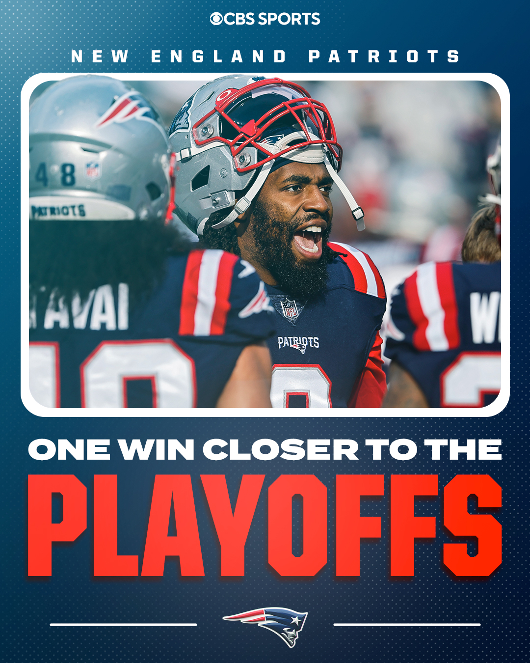NFL on CBS 🏈 on Twitter "The Patriots control their playoff destiny