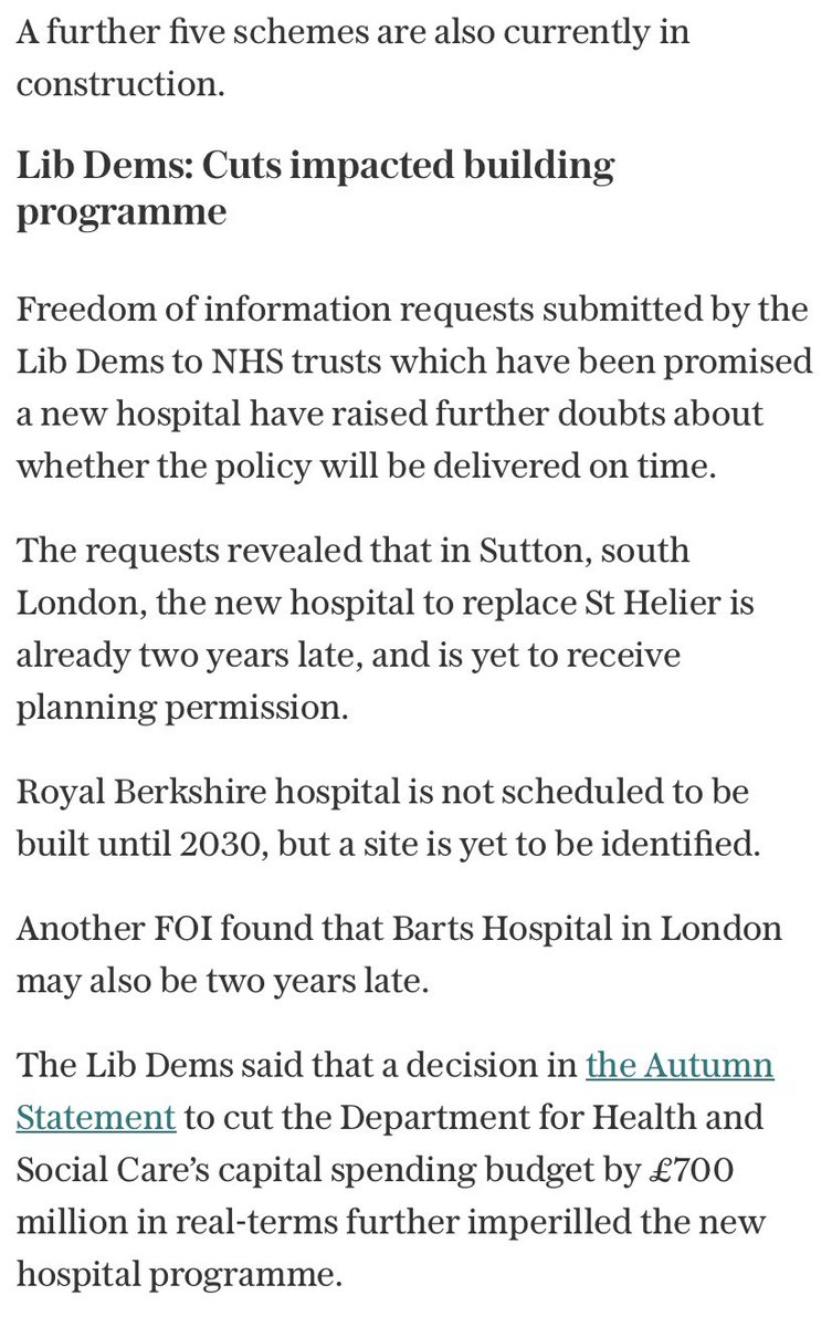 Remember the 40 new hospitals? telegraph.co.uk/politics/2023/…