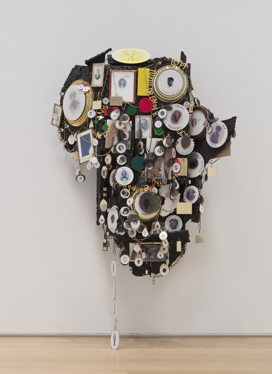 Kerry James Marshall, Africa Restored (Cheryl as Cleopatra), 2003 #kerryjamesmarshall #contemporaryart artic.edu/artworks/19332…