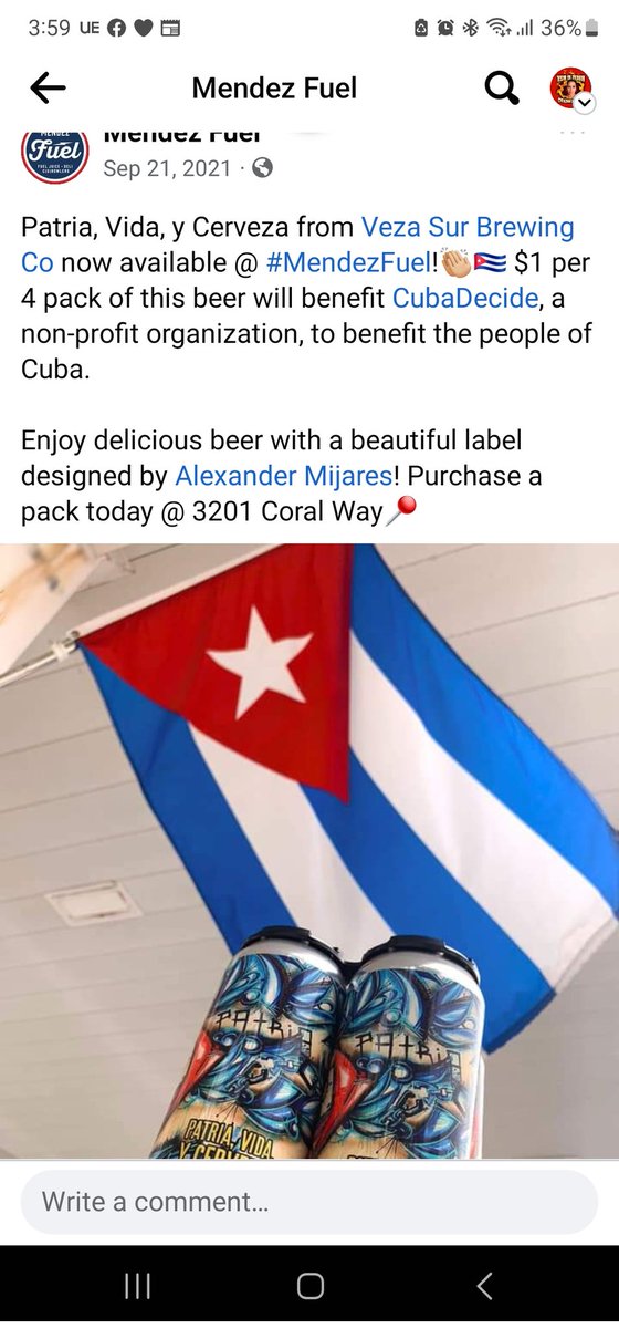 mejias_lisbet's tweet image. Cuéntame!!

1 dolar recuadado por cada paquete de 4 cervezas. 
Será que se está acabando el tiempo de recibir "donaciones" y debemos diversificar la forma de seguir lucrando con y por la #Libertad de #Cuba ?

#InShock #NotReally y tú?