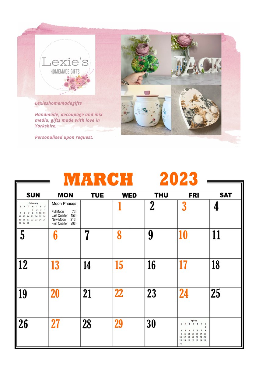 LAInkPrintingS1's tweet photo. Did you take part in the #MHHSBD calendar? well @lexieshomemade1 did and is our #March business of the month. A great place to shop for handmade gifts. Also a big shoutout to @CertificatesJb who helped organise it all.
#SmartSocial #StrongerTogether #supportingsmallbiz https://t.co/cpDuwR1RiM