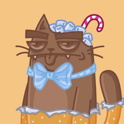 #NewProfilePic by <a href="/RockyandOscar/">Rocky and Oscar</a> chocolate cat 🐈‍⬛🍫💕 MY VERY FAV 😻😻😻⭐️
Loooooove and Yummmm🙀
#NFTCommunity #NFTs #NFT #OpenSeaNFT
