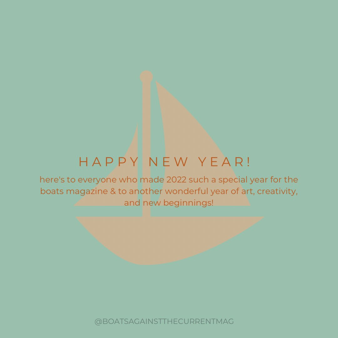 boatsagainstmag's tweet photo. happy new year boats crew! thank you for all you did to make 2022 such an incredible year for us! we are so excited to share this year with you and can’t wait to see how our boats community will grow! https://t.co/AjByRgqxYF