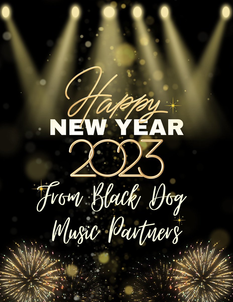 Happy New Year from Black Dog Music Partners!

.

.

#indiemusician #indieartistmusic #indiemusicscene #amazingmusicians #musicismedicine #musicblogs #musicflow #musicnews #musicindustry #blackdogmusic #blackdogmusicpartners
