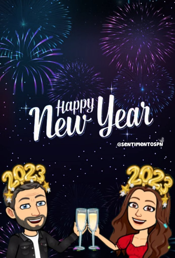 ChucknAmara's tweet photo. Happy New Year from Chuck and Amara!! 🥂❤ #HappyNewYear2023 https://t.co/BGwFuwuqTp