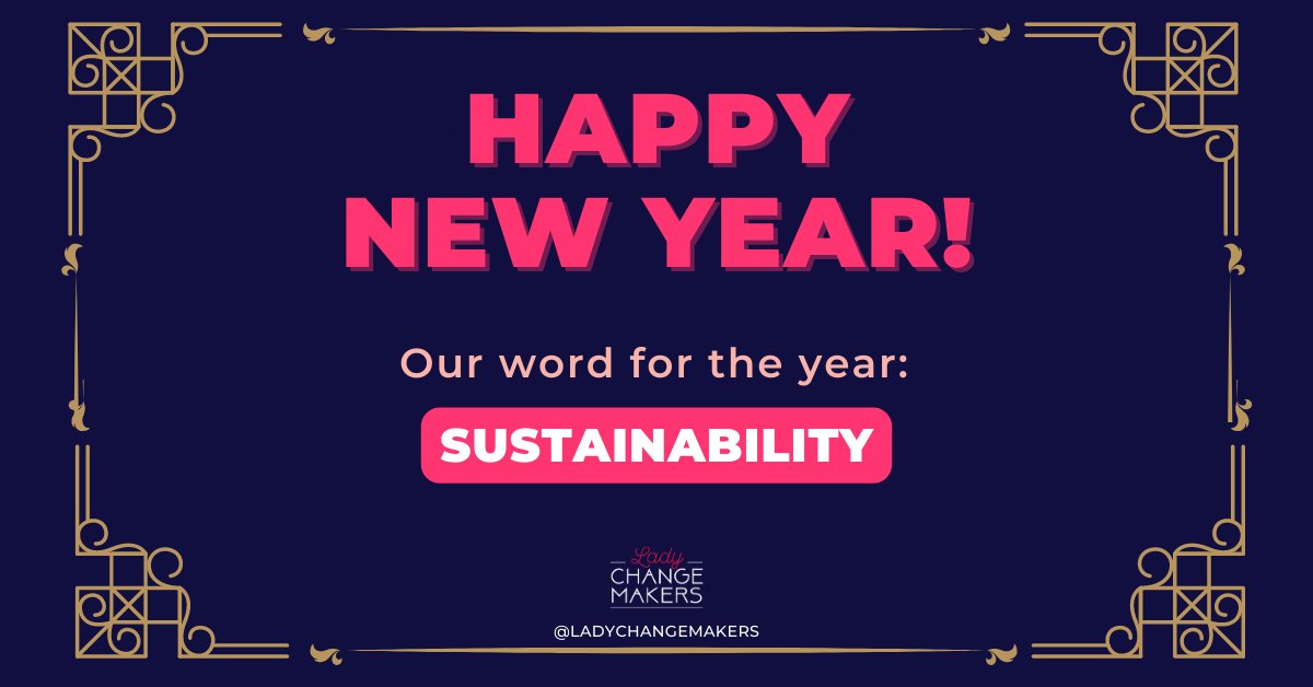 ladychangemaker's tweet photo. Our word for this year is 'Sustainability'

We're looking forward to a year of sustainable growth, impactful decisions, and acceptance of failures along the way to keep moving forward.

Share your word for the year below!

#ladychangemakers #newyear2023 #womenownedbusiness https://t.co/1t72iyC8L5