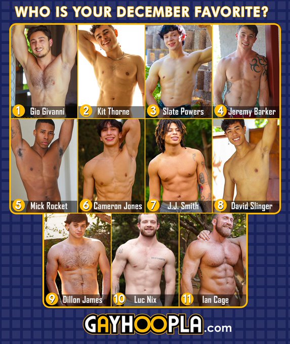 Last VOTE for 2022 studs! Who will win fan favorite from December scenes? YOU decide! ??

New amateurs