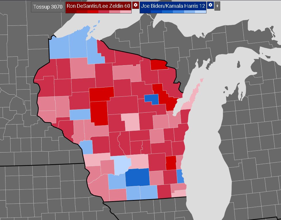 Christian (Walker) Nationalist on Twitter "2024 Wisconsin Results, who