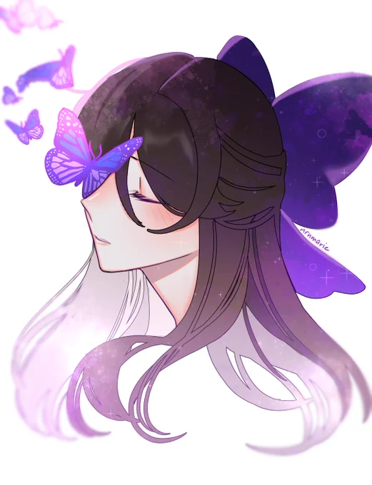warm up of  's OC Akari  