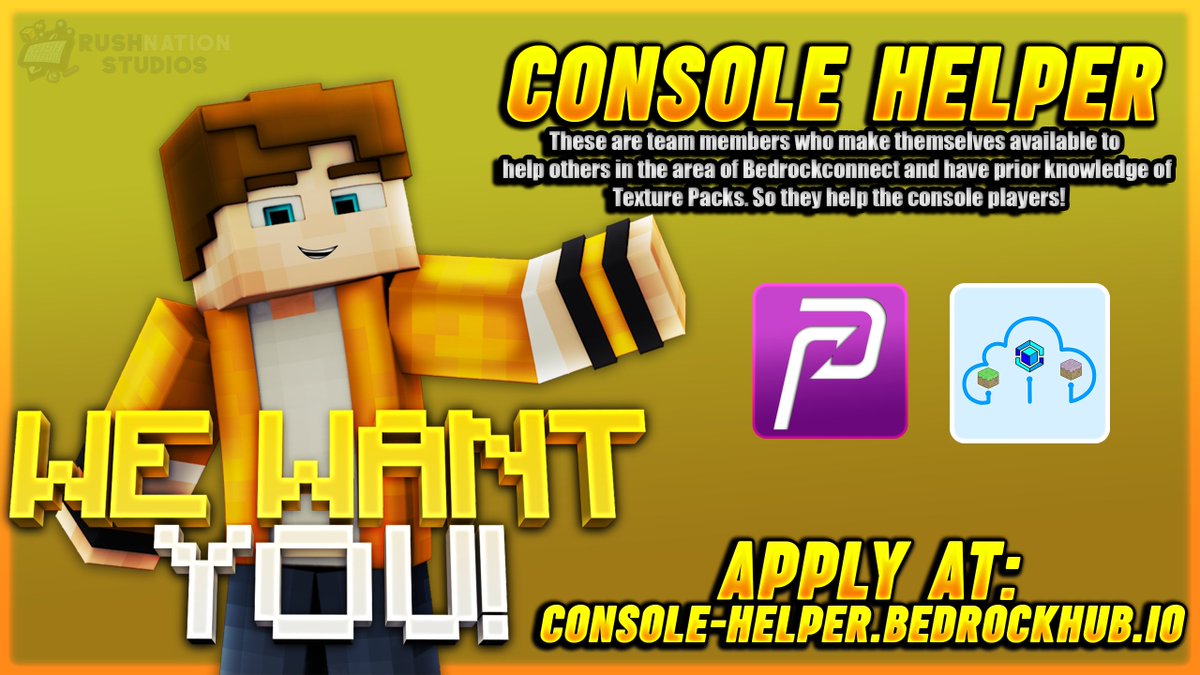 BedrockHubIO's tweet image. CONSOLE HELPER APPLICATION 👋 📑 
We are looking for active new team members who would like to develop further with us

 console-helper.bedrockhub.io