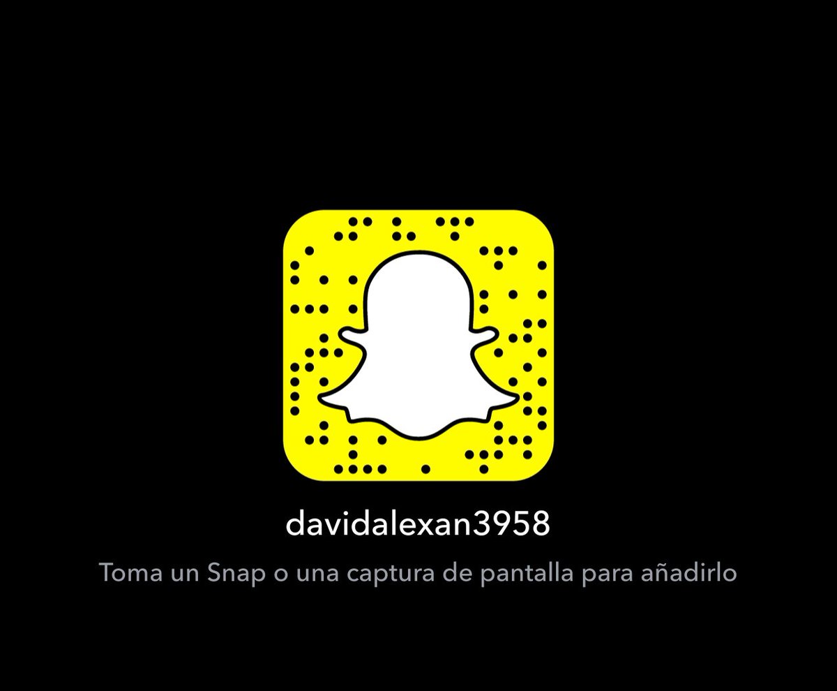 david_alexn's tweet photo. ¡Agrégame en Snapchat! Nombre de usuario: davidalexan3958 https://t.co/VAoDkW5P9q davidalexan3958 https://t.co/TFgmvonOuH