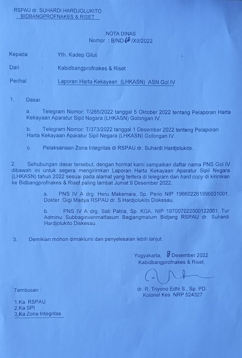 docs.google.com/document/d/1Sd… reformasi birokrasi di TNIAU mandul, UU ASN tidak berlaku di TNI-TNIAU, shg PNS TNIAU tak dptkan hak kedudukan tunj jab prot sesuai aturan @jokowi @JubirPresidenRI @PolhukamRI @BPIPRI @BKNgoid @LemhannasRI