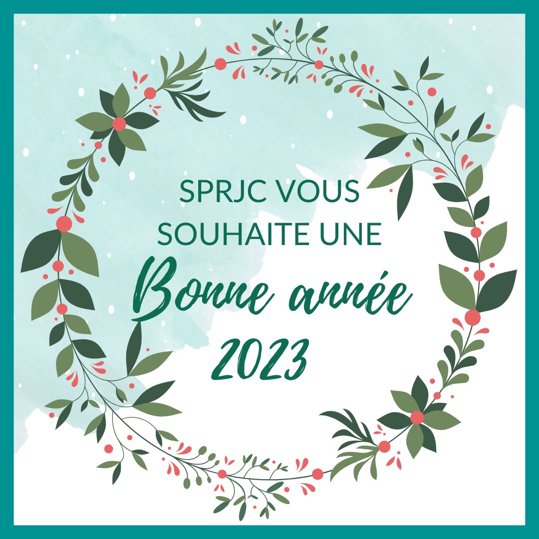 L’ensemble de l’équipe de SPRJC vous souhaite à toutes et à tous une excellente année 2023. Nous espérons que vous avez passé d’agréables moments en famille ou entre amis. On se retrouve très vite pour de nouveaux projets !
A bientôt ! 

#2023 #bonnesfêtes #SPRJC #sciencespo #je