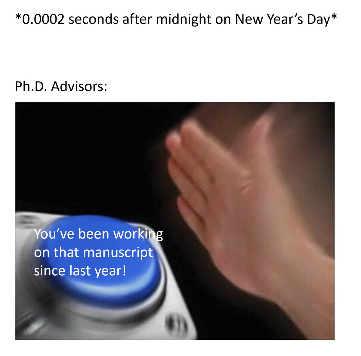 New year, new meme
#AcademicTwitter #PhDLife