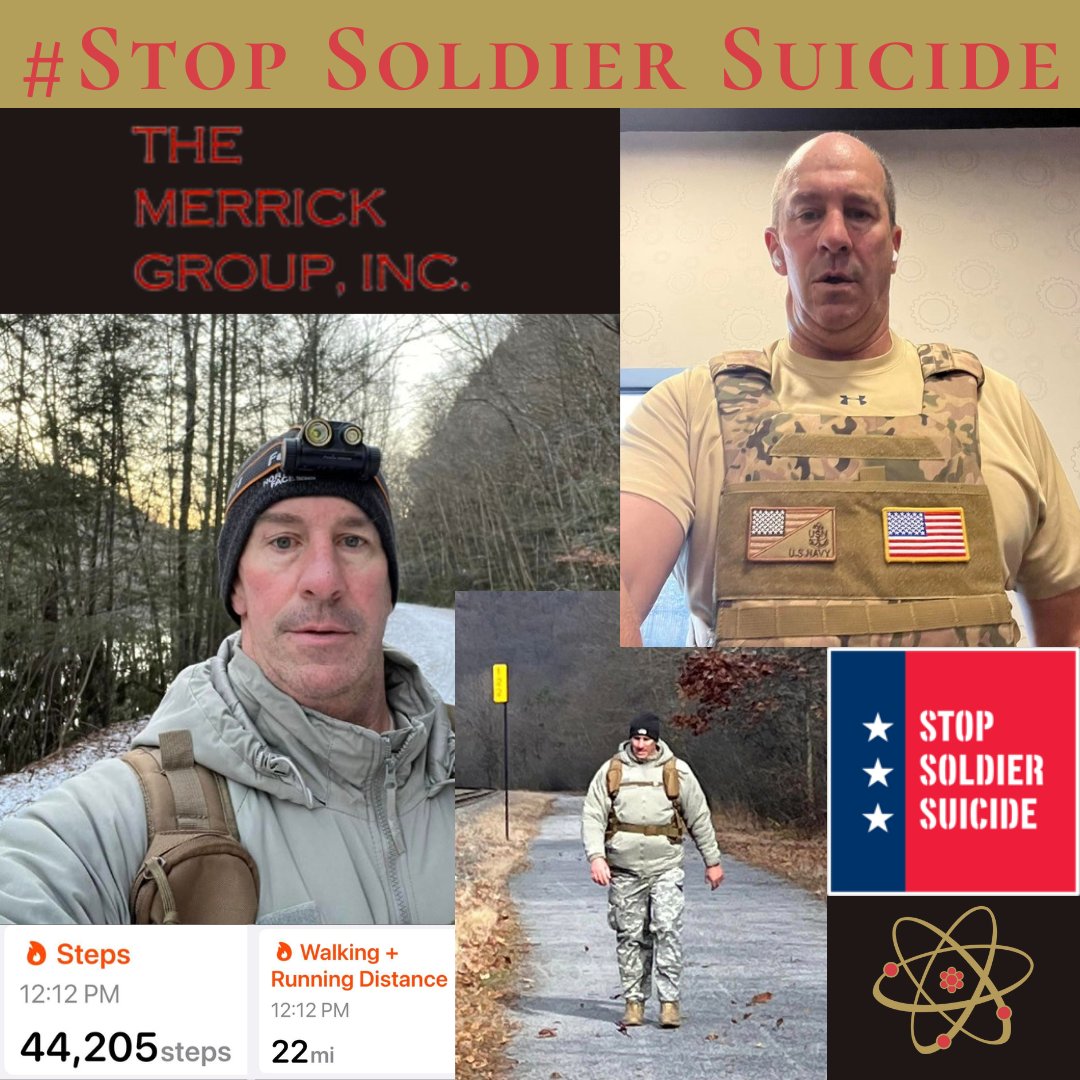 themerrickgroup's tweet photo. Congratulations to #MerrickGroup VP, Dave Merrick, who completed a 50-mile walk in support of #StopSoldierSuicide. Thank you to all of our employees who donated #VeteranSupport. In total, Dave was able to #fundraise $3751.
https://t.co/0KU65Bn2hA
#Veterans #Fundraiser https://t.co/yvaVTXZgiz
