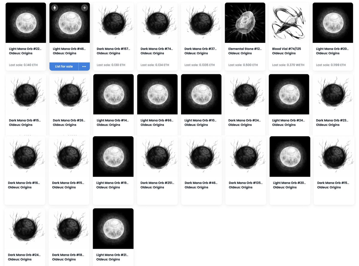 Getting the <a href="/OldeusOfficial/">Inkugami</a> Bag Prepared..

Just added another 5 x Orbs… 💪🏻

25 x Orbs 🧪 
1 x Blood Vial 🩸 
1 x Elemental Stone 💧 🪨 

We Like The Balls.