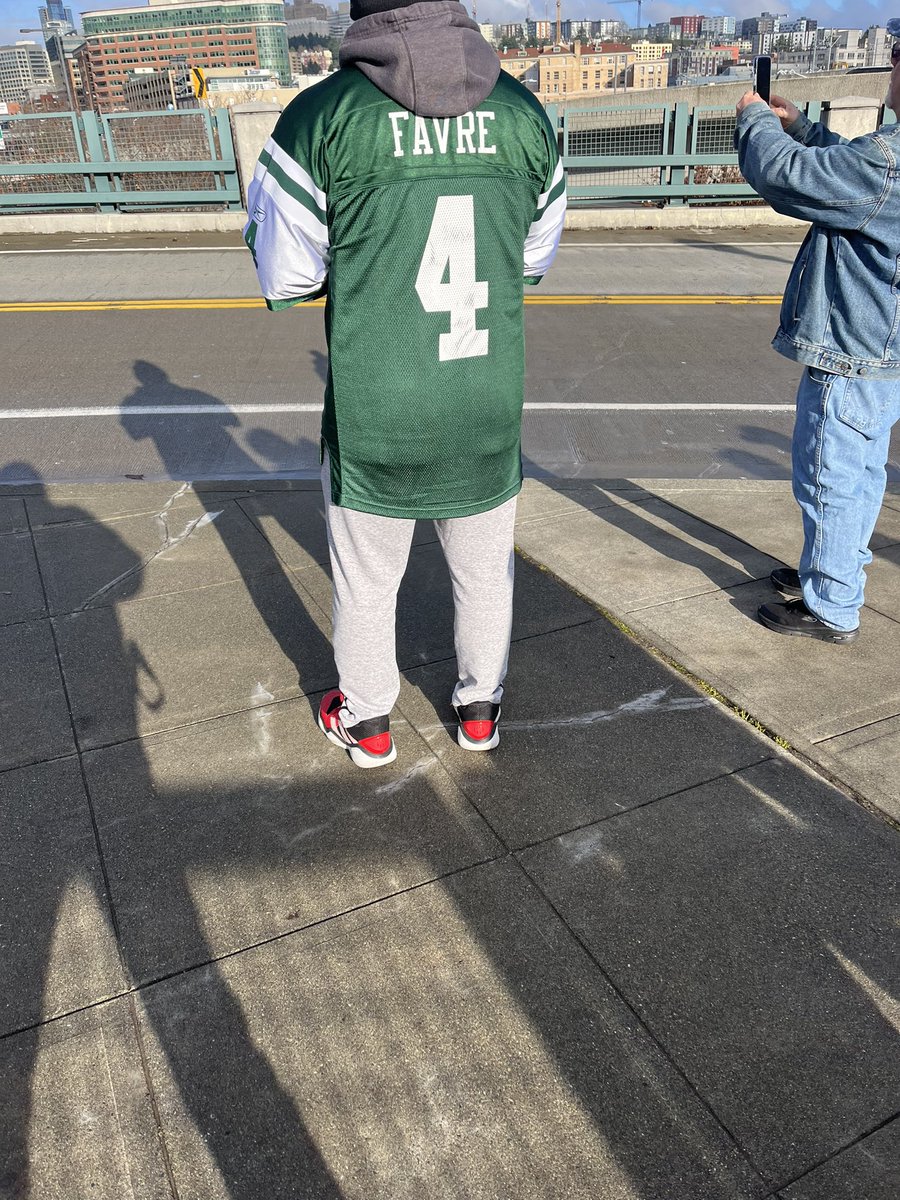 Spotted on the ramp into the Seahawks/Jets game. WTF?