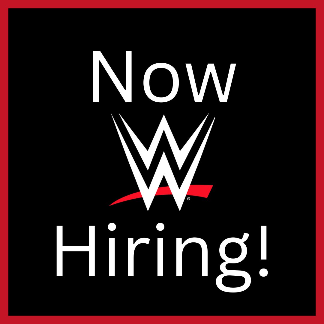 WWE attracts and hires the best talent! Start your new year off with a career at WWE. Check out all our open positions and apply today: bit.ly/3uxU71V #WhereChampionsWork #NowHiring