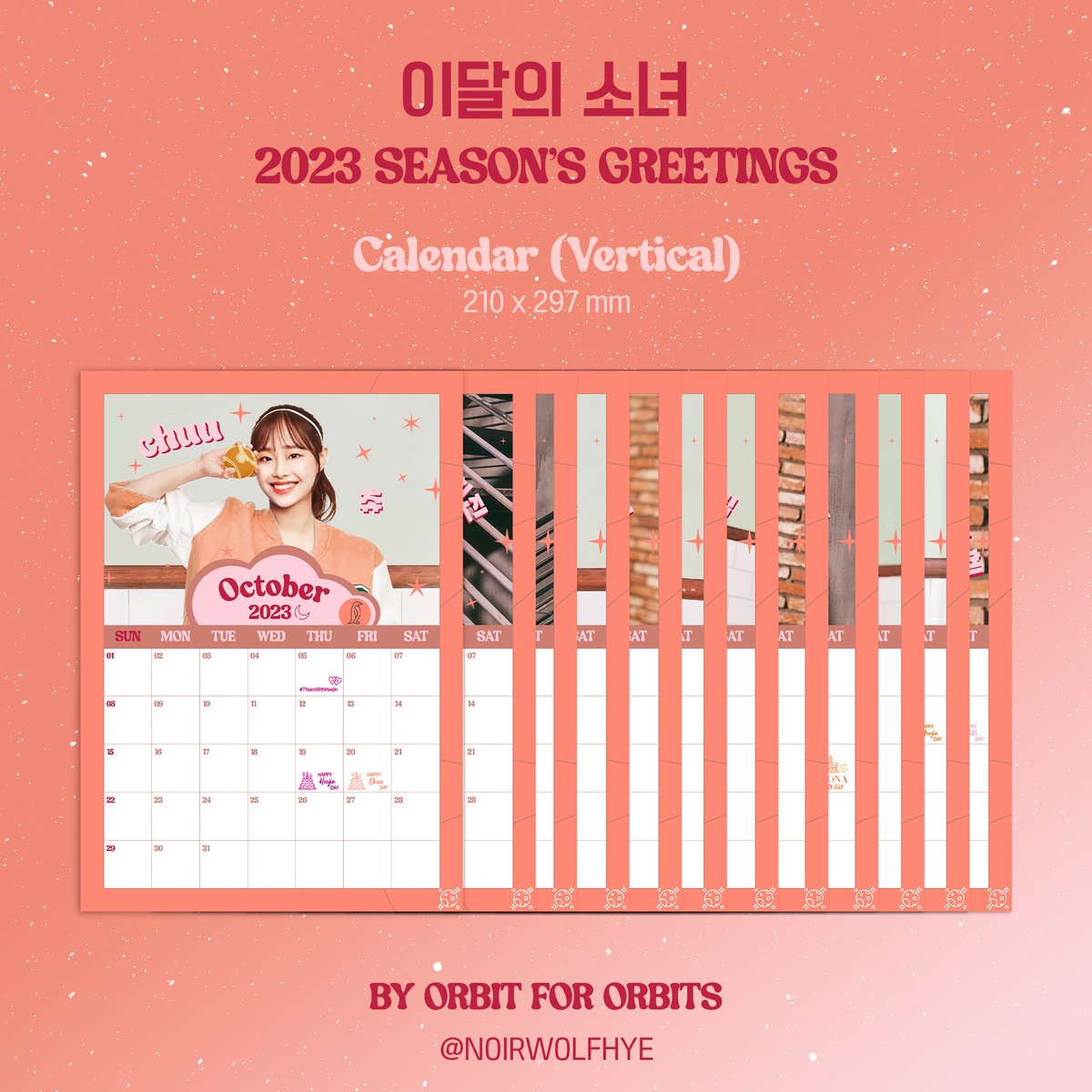 noirwolfhye's tweet photo. ✧ loona 2023 calendar ✧
hello! linked below is where you can access the loona 2023 calendar.

this is free to print!

dropbox: https://t.co/4yAeJ8FlCn
gdrive: https://t.co/CkfdSYAI70 https://t.co/W0Y8TgMfNN