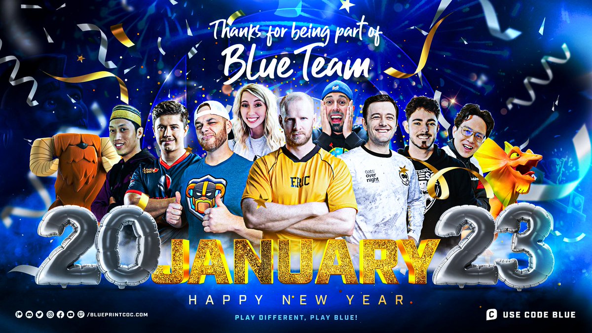 What a fantastic year for Clash &amp; Blueprint because of you All! 🥰

A Big Thanks to our fantastic team of Content Creators and Community for helping us reach 20K on Youtube &amp; Discord! 💙

Upcoming, Multiple new projects, creative and crazy initiatives! Stay tuned! 🤩

#ClashOn!